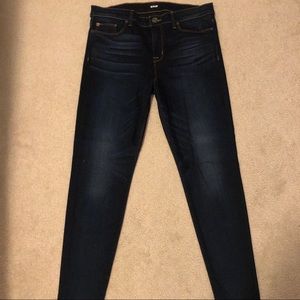 Hudson Nico Mid-Rise Super Skinny Ankle Jeans, 31